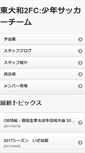 Mobile Screenshot of h2fc-tokyo.com